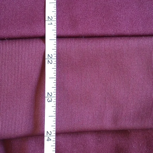 Adidas Originals X J Koo Trefoil Ruffle Hoodie Tunic Sweatshirt S Burgundy - Picture 12 of 15